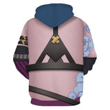 Juego League of Legends Arcane - lol Jinx Sudadera Cosplay Navidad Fiesta 3D Impreso Casual