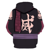 Anime Demon Slayer Giyuutarou Sudadera Cosplay Navidad Fiesta 3D Impreso Casual