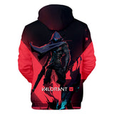 Juego VALORANT Omen Sudadera Cosplay Navidad Fiesta 3D Impreso Casual