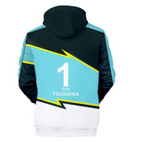 Anime Futsal Boys Tsukioka Toi Sudadera Cosplay Navidad Fiesta 3D Impreso Casual