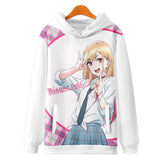 Anime My Dress-Up Darling Marin Kitagawa Sudadera Cosplay Navidad Fiesta 3D Impreso Casual