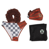 Película Harry Potter Gryffindor Adulto Bañador De Mujer Cosplay Disfraz Halloween Carnaval Fiesta DISFRAZDEDIADEBRUJAS.ES®