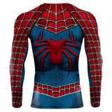 Película Spider Man Camiseta De Manga Larga Cosplay Navidad Fiesta 3D Impreso Casual