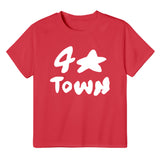 Anime Turning Red 4 Town Niños Camiseta De Manga Corta Cosplay Navidad Fiesta 3D Impreso Casual