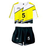 Anime Futsal Boys Amakado Taiga Sudadera Pantalón Cosplay Navidad Fiesta 3D Impreso Casual