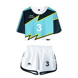 Anime Futsal Boys Nagumo Ryu Sudadera Pantalón Cosplay Navidad Fiesta 3D Impreso Casual