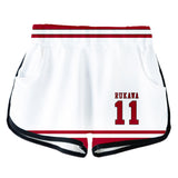 Anime SLAM DUNK Kaede Rukawa Cosplay Camiseta Pantalón Navidad Fiesta 3D Impreso Casual