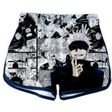 Anime Jujutsu Kaisen Gojo Satoru Cosplay Halloween Uniforme Disfraz deportivo conjunto dos piezas mujer