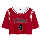 Anime SLAM DUNK Akagi Takenori Cosplay Camiseta Pantalón Navidad Fiesta 3D Impreso Casual