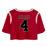 Anime SLAM DUNK Akagi Takenori Cosplay Camiseta Pantalón Navidad Fiesta 3D Impreso Casual