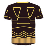 Anime My Hero Academia 6 Hawks Takami Keigo Camiseta Cosplay Fiesta 3D Impreso Casual Navidad