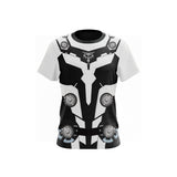 Película Thor: Love and Thunder Valkyrie Camiseta Cosplay Fiesta 3D Impreso Casual