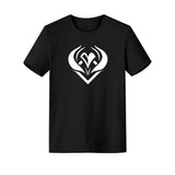 League of Legends LOL Camiseta K/DA THE BADDEST Ahri Camiseta Negra Ropa Casual Unisex