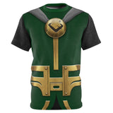 Series de Televisión Loki Camiseta Camisa Cosplay Disfraz Navidad Halloween Carnaval Fiesta Traje