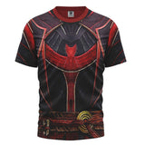 Película Doctor Strange in the Multiverse of Madness Camiseta Cosplay Navidad Fiesta 3D Impreso Casual