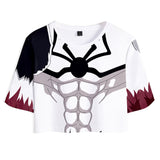 Anime Bleach Kurosaki Ichigo Cosplay Camiseta Pantalón Casual Deportivo Traje Conjunto 3D Impreso