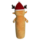 Navidad alce muñeco de nieve peluche dibujos animados relleno suave almohadilla para niños regalo accesorios