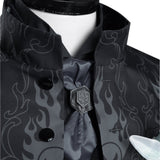 Juego Twisted-Wonderland -Idia Cosplay Halloween Disfraz Fiesta Conjunto Carnaval Traje Per.