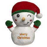 Navidad alce muñeco de nieve peluche dibujos animados relleno suave regalos de Navidad para niños accesorios