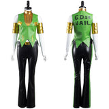 Anime JoJo‘s Bizarre Adventure Stone Ocean Hermes Costello Cosplay Disfraz Halloween Carnaval Traje