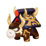 Juego Genshin Impact Arataki Itto Rock Cow Cosplay Muñeca Almohada de Felpa Regalo Figura de Dibujos Animados Juguete Accesorios