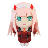 Anime DARLING in the FRANXX 02 Juguetes de Peluche Cosplay Muñecas Regalo