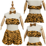Año de Tigre Juego de Rol Niños Cosplay Disfraz Navidad Halloween Carnaval Fiesta Per.
