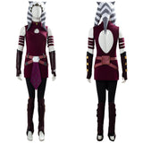 Serie de TV Star Wars: The Clone Wars Ahsoka Tano Traje Cosplay Disfraz