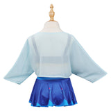 Película Frozen Anna Niños Cosplay Navidad Disfraz Traje Vestido Falda