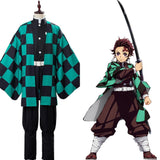 Anime Demon Slayer Kamado Tanjirou Cosplay Disfraz Traje