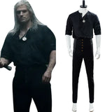 TV Series The Witcher Geralt of Rivia Cosplay Halloween Disfraz Fiesta Conjunto Carnaval Traje Per.