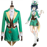 Juego Genshin Impact Venti Alice in Wonderland Mr Bunny Cosplay Disfraz Traje Fiesta Halloween DISFRAZDEDIADEBRUJAS.ES®