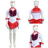 Anime Sailor Moon Hino Rei Niños Cosplay Disfraz Halloween Falda Carnaval Traje