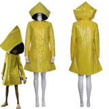 Juego Little Nightmares 2 Seis Solo abrigo Cosplay Disfraz Traje