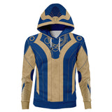 Película Eternals Ajak Sudadera Cosplay Navidad Fiesta 3D Impreso chaqueta