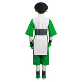 Series de Televisión Avatar: The Last Airbender Toph bengfang Niños Cosplay Disfraz Halloween Carnaval Traje