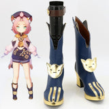 Juego Genshin Impact Diona Cosplay Navidad Botas Zapatos hecho a medida Halloween Carnaval