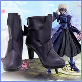 Juego Fate/Grand Order Altria Pendragon Cosplay Navidad Botas Zapatos hecho a medida Personalizable