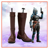 Series de Televisión Mandalorian Bo-Katan Kryze Cosplay Navidad Botas Zapatos hecho a medida Halloween Carnaval