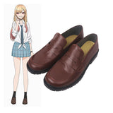 Anime My Dress-Up Darling Marin Kitagawa Cosplay Navidad Botas Zapatos hecho a medida