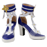 Juego Genshin Impact Barbara Gunnhildr Cosplay Halloween Carnaval Zapatos hecho a medida