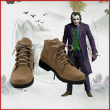 Película Batman The Dark Knight - Joker Cosplay Halloween Carnaval Zapatos hecho a medida