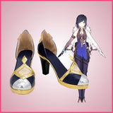 Juego Genshin Impact Yelan Cosplay Halloween Carnaval Zapatos Hecho A Medida