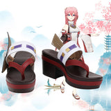 Juego Genshin Impact Yae Miko Cosplay Halloween Carnaval Zapatos hecho a medida