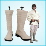 Película Star Wars 4 A New Hope Luke Skywalker Cosplay Halloween Carnaval Zapatos Hecho A Medida