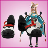 Juego Genshin Impact Ms Hina Cosplay Halloween Carnaval Zapatos Hecho A Medida