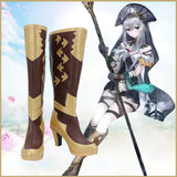 Juego Arknights Skadi Cosplay Navidad Botas Zapatos hecho a medida Personalizable