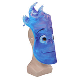 Película Elemental Water Wade Mask Cosplay Látex Máscaras Casco Mascarada Halloween Carnaval Fiesta Accesorios Para Disfraz