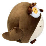 Juego Genshin Impact Noctua Diluc Búho Juguetes De Peluche Suave Mascota Cumpleaños Regalo