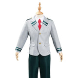 Anime My Hero Academia Midoriya Izuku Bakugou Katsuki Niños Uniforme Halloween Carnaval Cosplay Disfraz